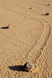 Racetrack: 80187933 The Racetrack - dried-up lake bed with