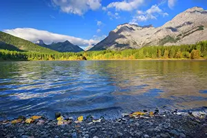 Wedge: 80188235 Wedge Pond - mountain landscape with picturesque