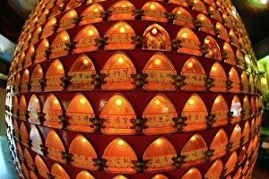 Pole: 80191414 Prayer boxes inside the Temple inside statue