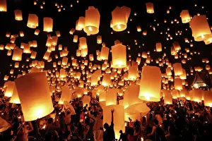 Festival: 80191424 Yee Peng Sansai Floating Lantern Ceremony