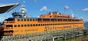 Ferry: 80191470 The Staten Island Ferry, New York. America