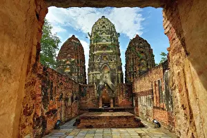 Sawai: 80191493 Wat Si Sawai temple, Sukhotai Historical
