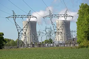 Nuclear: 80192932 Powerlines and Cooling Towers - EDF nuclear
