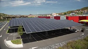 Supermarket: 80192936 Supermarket Car Parking - area with PV