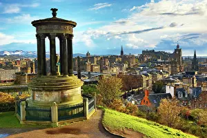 Cityscape: 80194236 General city skyline view from Calton Hill