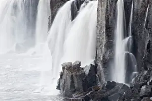 Selfoss: 80195545 Selfoss - waterfall Iceland Bill Coster
