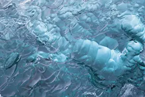 Jokulsarlon: 80195546 Blue Iceberg Detail Jokulsarlon Lagoon