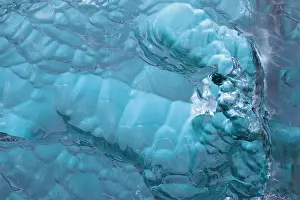 Jokulsarlon: 80195547 Blue Iceberg Detail Jokulsarlon Lagoon