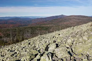 Lusen: 80197437 Bavarian Forest - view from Mount Lusen