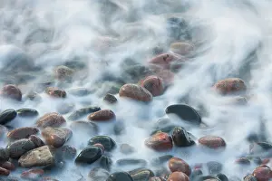 Waves: 80197501 Stones - in the waves Kullaberg, Skane