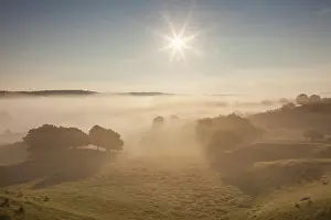Broesarps: 80198617 Broesarps Backar Hills - in morning fog