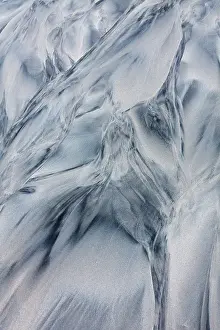 Struktures: 80200031 Patterns of Sand - in winter Lofoten, Norway