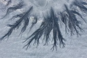Struktures: 80200035 Patterns of Sand - in winter Lofoten, Norway