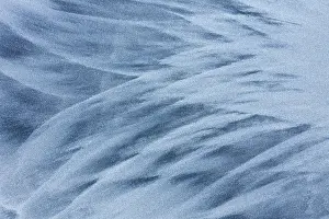 Struktures: 80200039 Patterns of Sand - in winter Lofoten, Norway