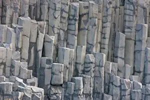 Myrdal: 80200081 Basalt Rock Formation near Vik, Myrdalur