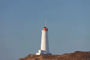 Reykjanes: 80200205 Lighthouse Valahnukur Reykjanes, Iceland