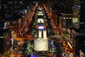 Festival: 80200337 General view of the Sapporo Snow Festival