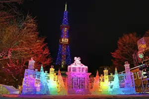 Called: 80200338 Ice sculpture called The Palace of Heart