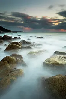 Boulders: 80200543 Seascape - Cot Valley Cornwall, UK David