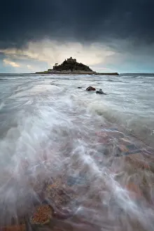 Cornish: 80200717 St Michael's Mount - causeway Cornwall