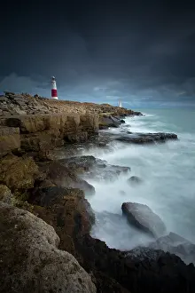 Headland: 80200786 Seascape - Portland Bill Lighthouse Dorset