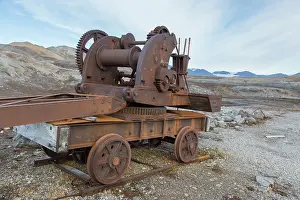 Mining: Abandoned marble quarry at Camp Mansfield at Blomstrandhalvo