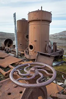 Mining: Abandoned marble quarry at Camp Mansfield at Blomstrandhalvo