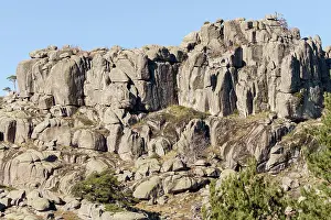 Abantos: Abantos Mountain view of rocks on top of mountain