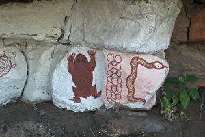 Elizabeth: Aboriginal Rock Art - Site on Mt Elizabeth Station