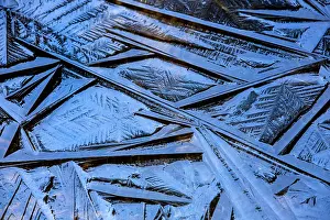 Icecover: Abstract ice patterns
