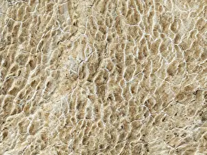 Salt Patterns: Abstract patterns of saline deposits at the salt works of Walvis Bay