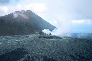 Steaming: Active Lava Vent, Kilauea, Hawaii