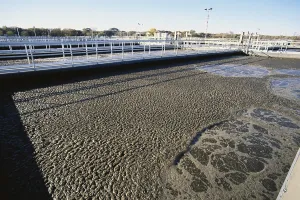 Sludge: Aeration Tank at Water Treatment Plant