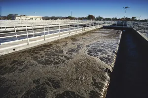 Sludge: Aeration Tank at Water Treatment Plant