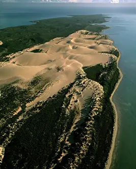 Prong: Aerial - Bellefin Prong sand dunes