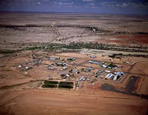Birdsville: Aerial - Birdsville - Queensland, Australia