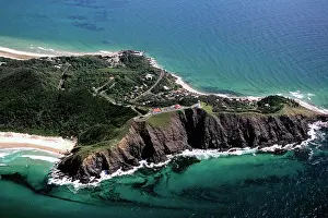 Headland: Aerial: Cape Byron Byron Bay