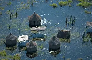 Hayden Oake: Aerial of Flooded Fishing Village