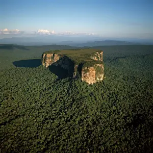 Tepui: Aerial image of Guyana, South America