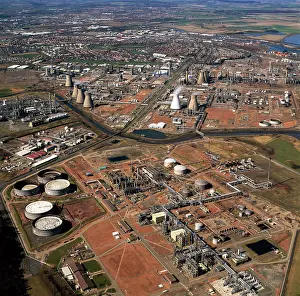 Smoking: Aerial image of Scotland, UK