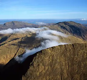 Argyll: Aerial image of Scotland, UK: Corra-Bheinn, Isle