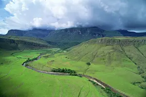 Tepui: Aerial image of Tepuis, Venezuela: Auyantepui (Auyantepuy