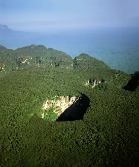 Tepui: Aerial image of Tepuis, Venezuela, South America