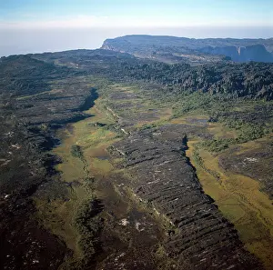 Tepui: Aerial image of Tepuis, Venezuela, South America