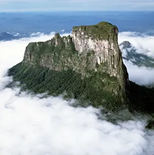 Tepui: Aerial image of Tepuis, Venezuela, South America:
