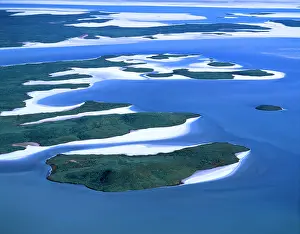 Gairdner: Aerial - Lake Gairdner - salt lake