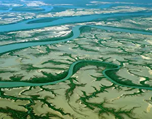 Bight: Aerial - Limmen Bight River, near the mouth with
