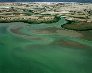 Mcarthur: Aerial - McArthur River near delta Gulf of Carpentaria