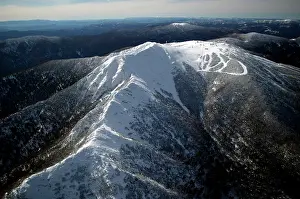 Buller: Aerial of.Mount Buller Alpine Resort.northeastern