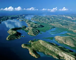 Kimberley: Aerial: Talbot Bay Islands Kimberley region